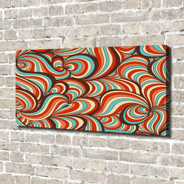Tableau imprimé sur toile Motif tourbillonnant