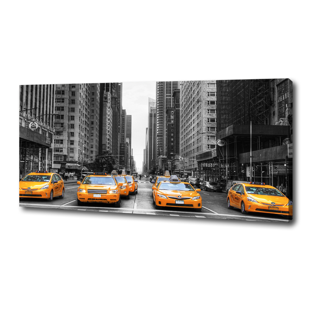 Tableau sur toile Taxis New York