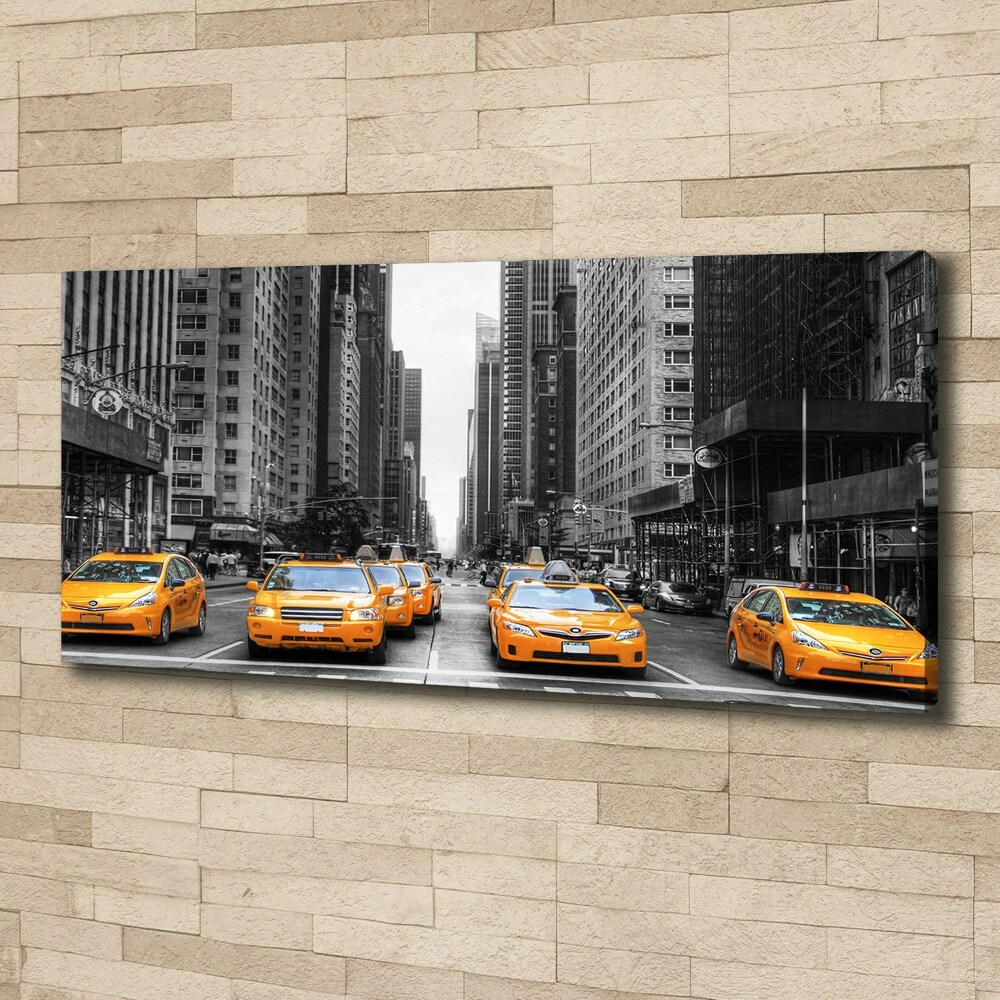 Tableau sur toile Taxis New York