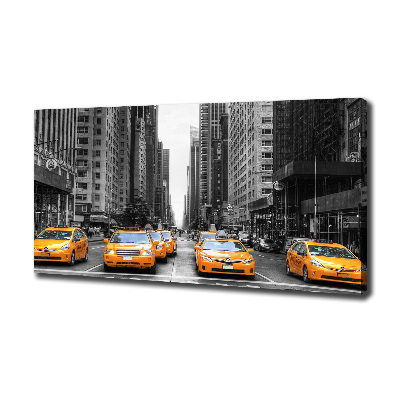 Tableau sur toile Taxis New York