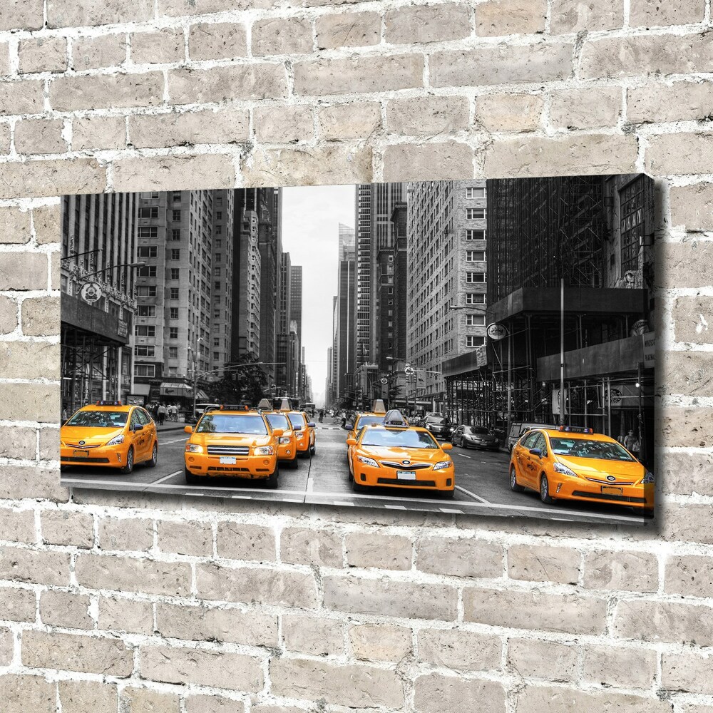 Tableau sur toile Taxis New York