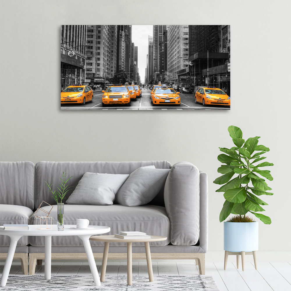 Tableau sur toile Taxis New York