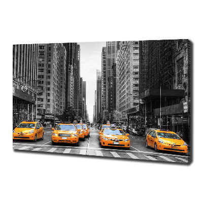 Tableau sur toile Taxis New York