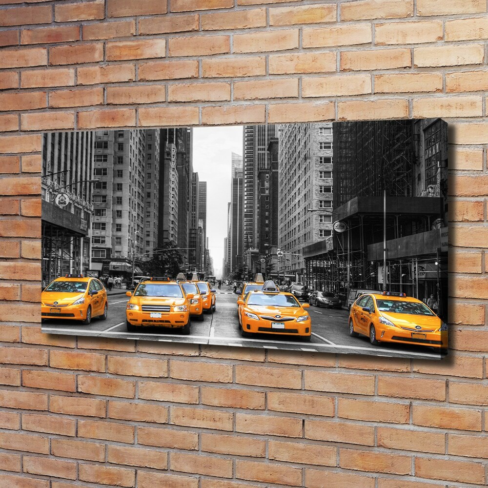 Tableau sur toile Taxis New York