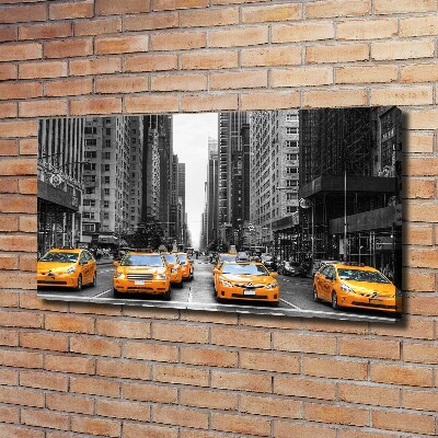 Tableau sur toile Taxis New York