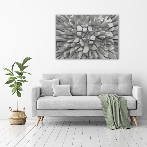 Tableau toile imprimée L'abstraction 3D