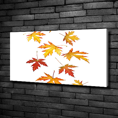 Tableau toile imprimée Feuilles d'automne