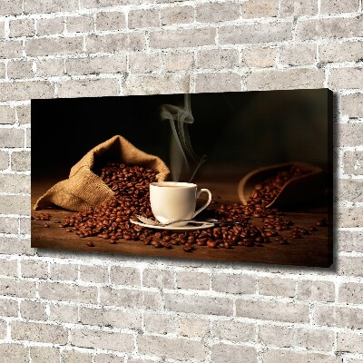 Tableau photo sur toile Café dans une tasse