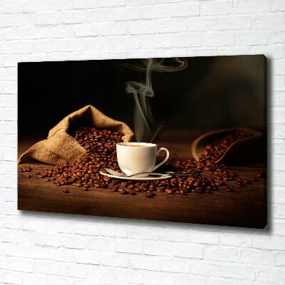 Tableau photo sur toile Café dans une tasse