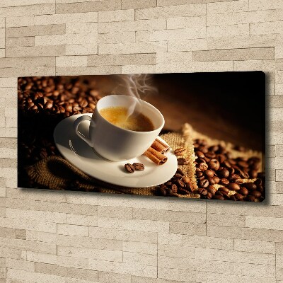 Tableau mural sur toile Café dans une tasse