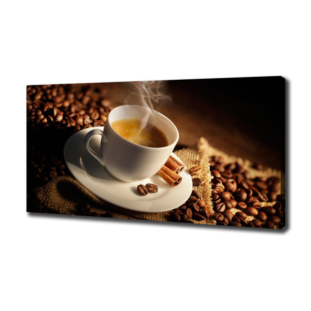 Tableau mural sur toile Café dans une tasse