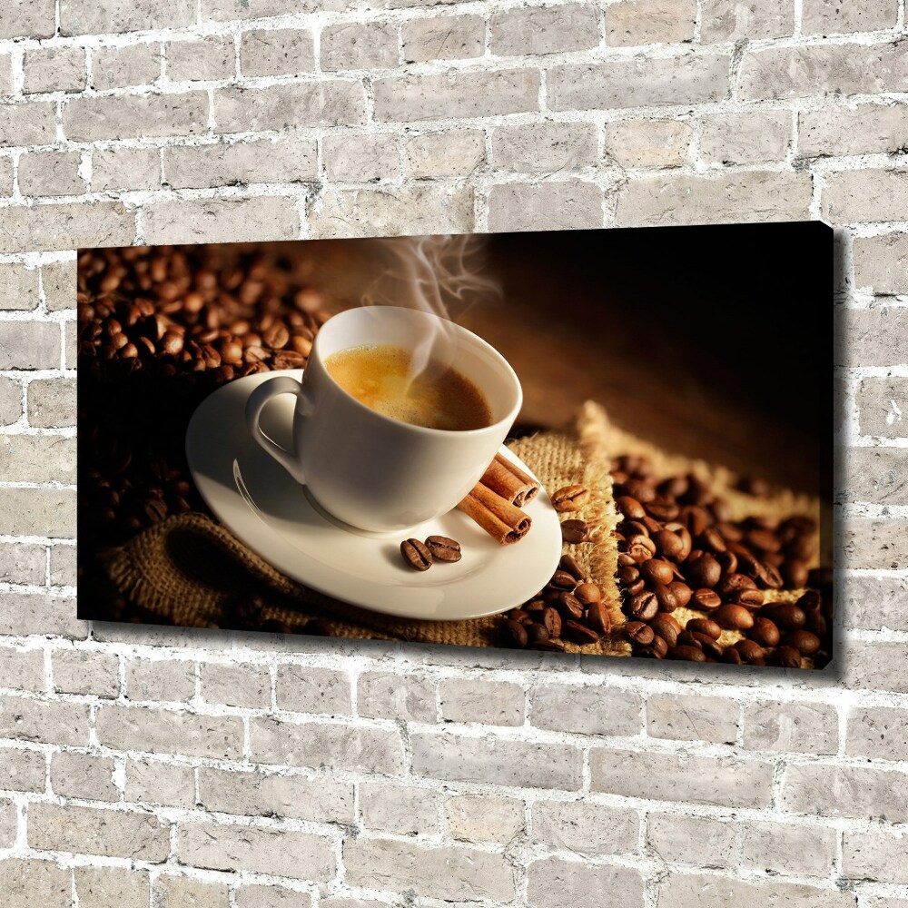 Tableau mural sur toile Café dans une tasse