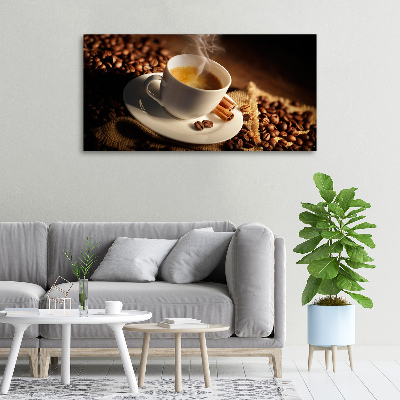 Tableau mural sur toile Café dans une tasse