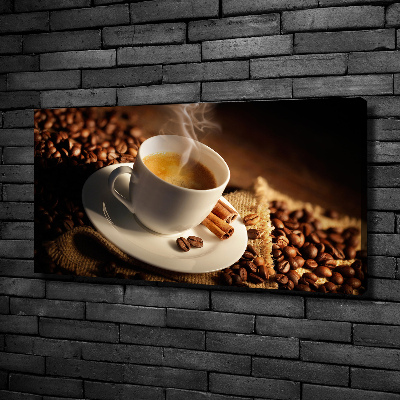 Tableau mural sur toile Café dans une tasse