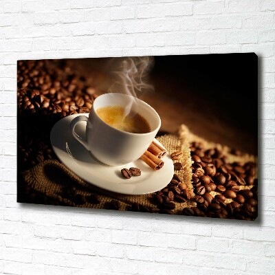 Tableau mural sur toile Café dans une tasse