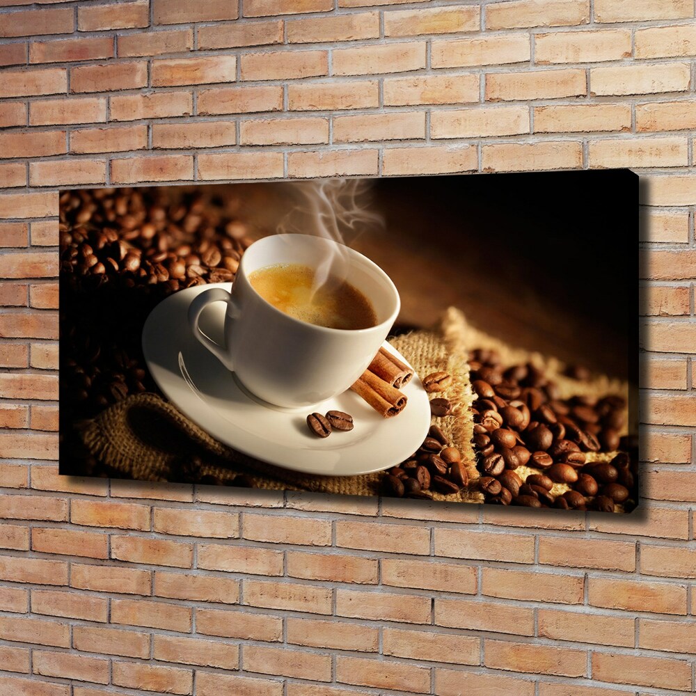 Tableau mural sur toile Café dans une tasse