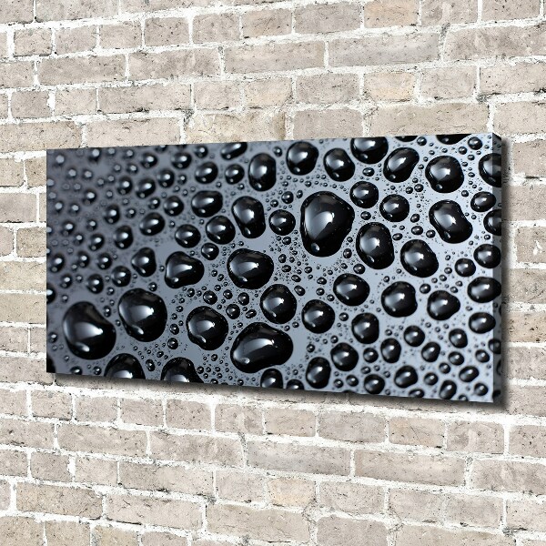 Tableau photo sur toile Gouttes d'eau