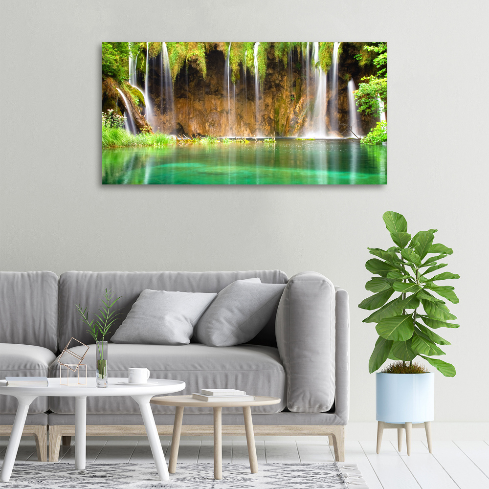 Tableau sur toile Lacs de Plitvice