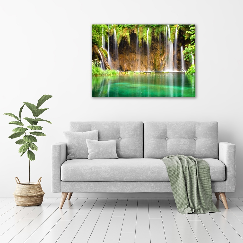 Tableau sur toile Lacs de Plitvice