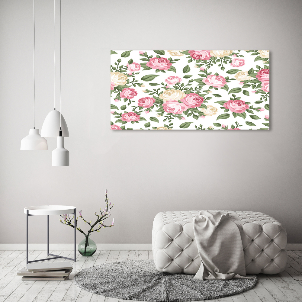 Tableau sur toile Roses