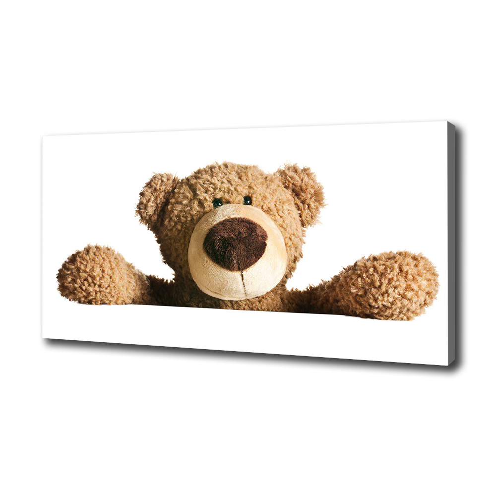 Tableau imprimé sur toile Ours en peluche