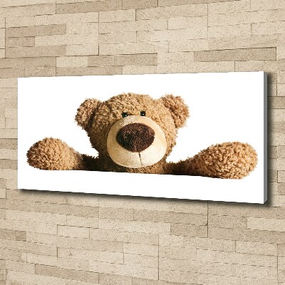 Tableau imprimé sur toile Ours en peluche