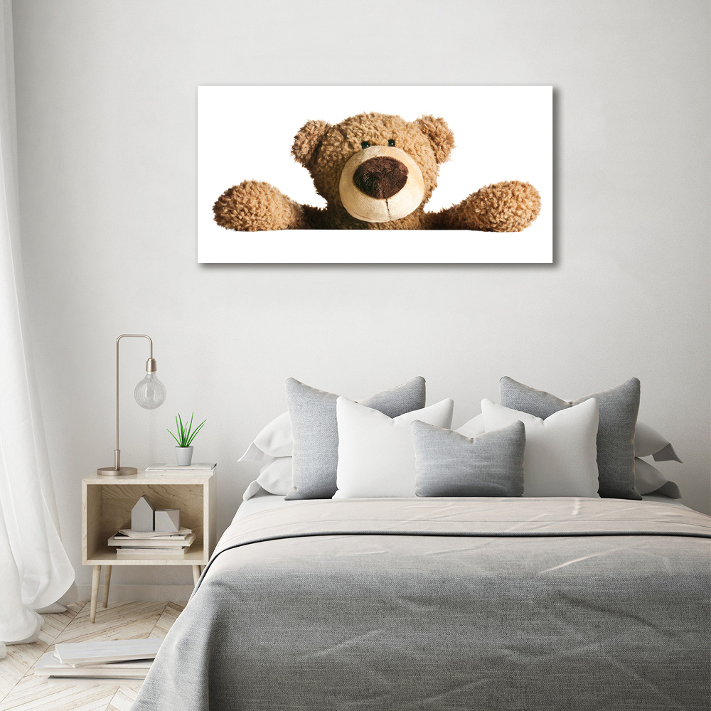 Tableau imprimé sur toile Ours en peluche