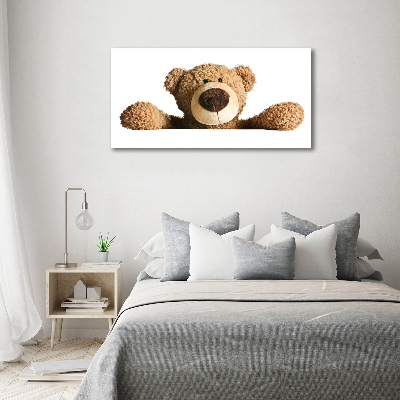 Tableau imprimé sur toile Ours en peluche