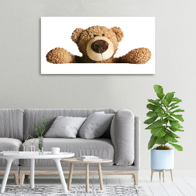 Tableau imprimé sur toile Ours en peluche