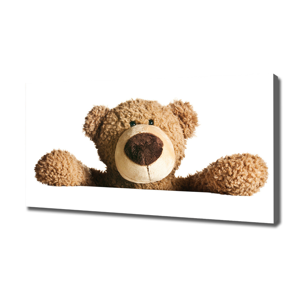 Tableau imprimé sur toile Ours en peluche