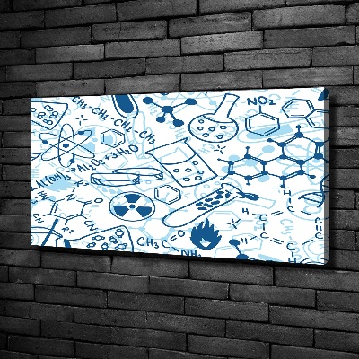 Tableau mural sur toile Arrière-plan de la chimie