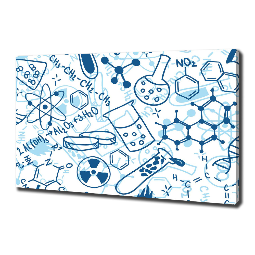 Tableau mural sur toile Arrière-plan de la chimie