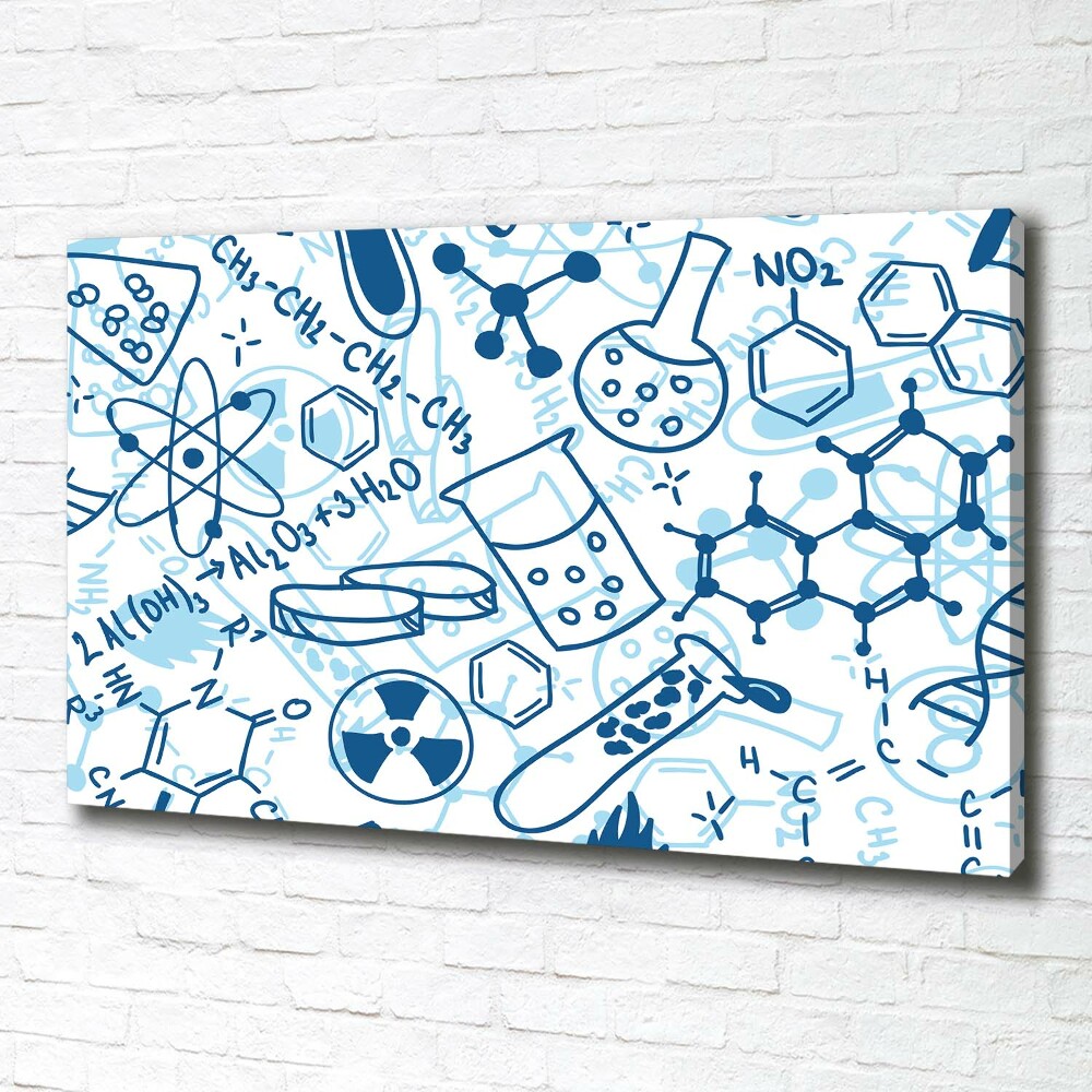 Tableau mural sur toile Arrière-plan de la chimie