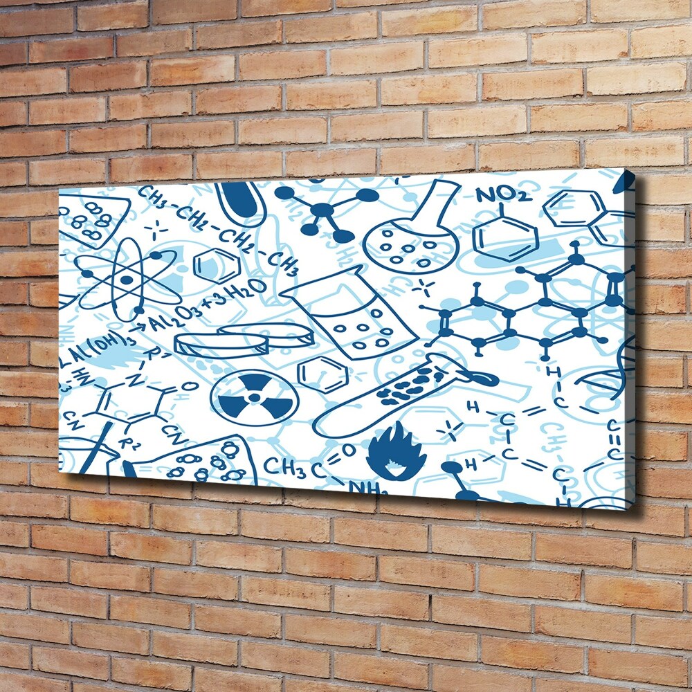 Tableau mural sur toile Arrière-plan de la chimie