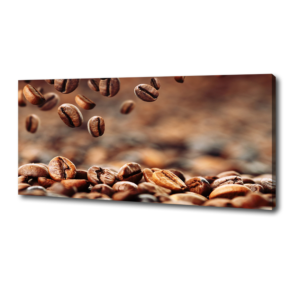 Tableau toile imprimée Les grains de café