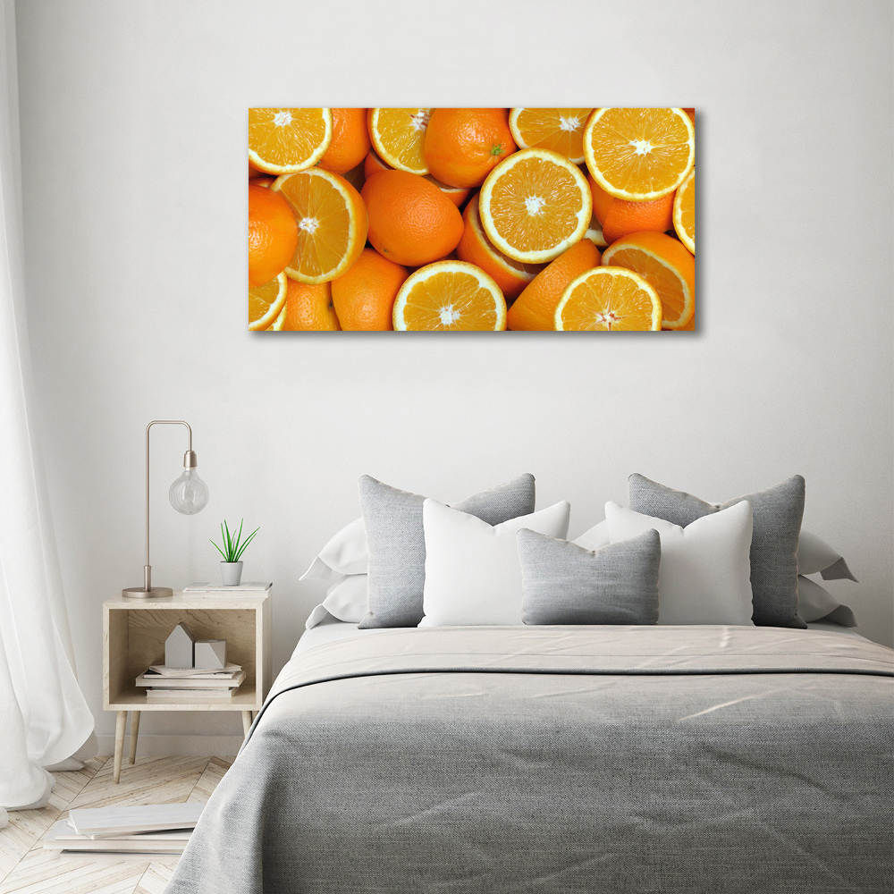 Tableau mural sur toile Moitié d'orange