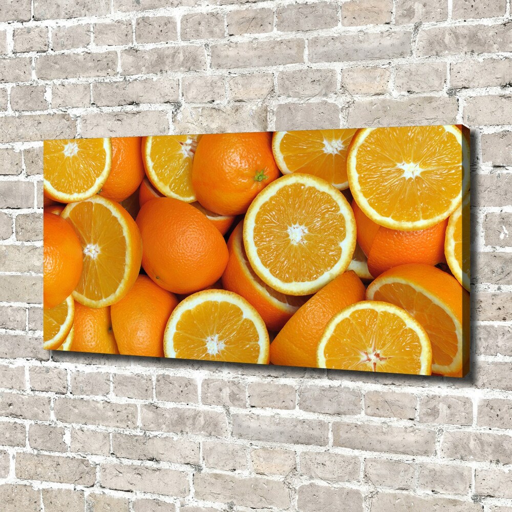 Tableau mural sur toile Moitié d'orange