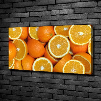 Tableau mural sur toile Moitié d'orange