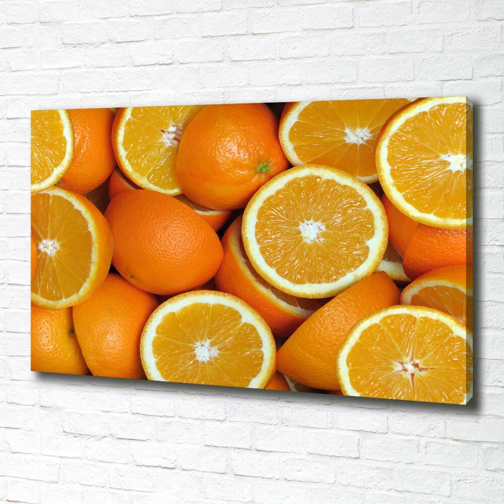 Tableau mural sur toile Moitié d'orange