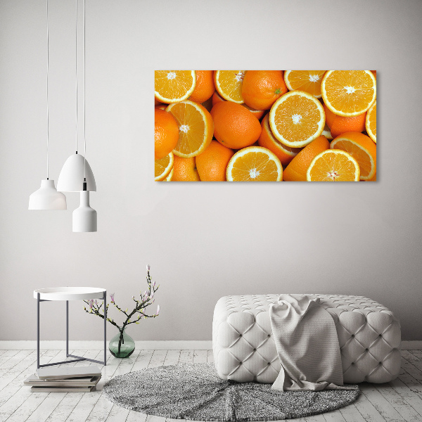 Tableau mural sur toile Moitié d'orange