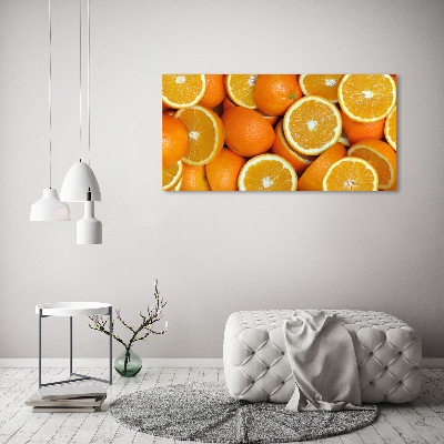 Tableau mural sur toile Moitié d'orange