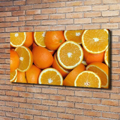 Tableau mural sur toile Moitié d'orange