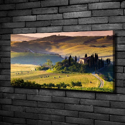 Tableau toile imprimée Toscane Italie