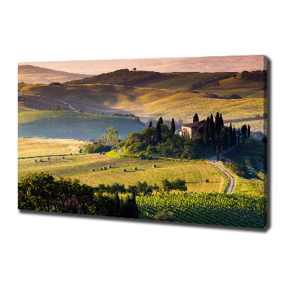 Tableau toile imprimée Toscane Italie