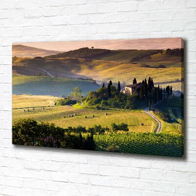 Tableau toile imprimée Toscane Italie