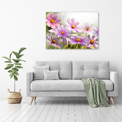 Tableau mural sur toile Fleurs dans un pré