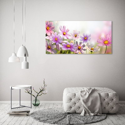 Tableau mural sur toile Fleurs dans un pré