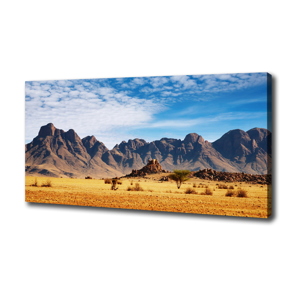 Tableau mural sur toile Rochers en Namibie