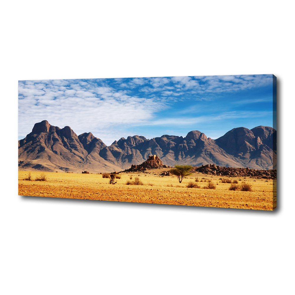 Tableau mural sur toile Rochers en Namibie