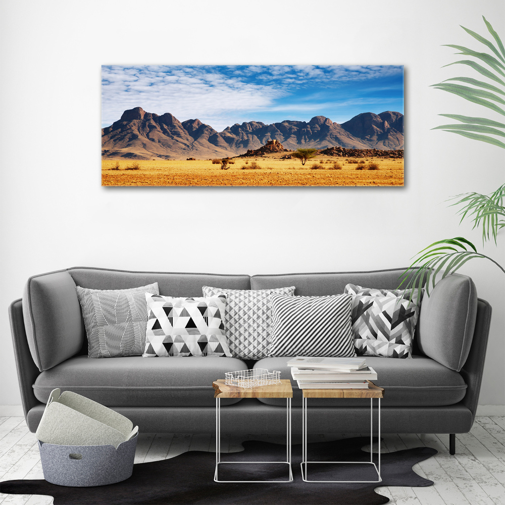 Tableau mural sur toile Rochers en Namibie